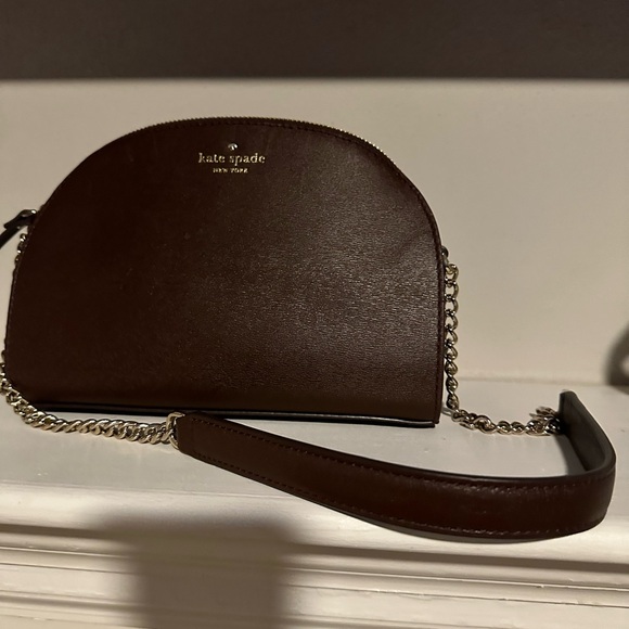 Kate Spade Brown Perry Leather Dome Shoulder Bag - Picture 7 of 7